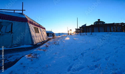 The landscape of Bashang in Hebei, China