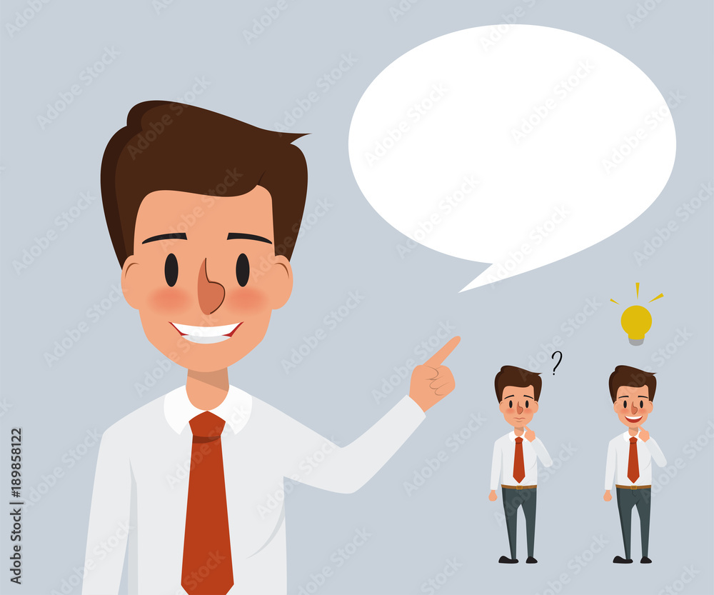 business man character in different pose. people vector design. business man character in different pose. people vector design.