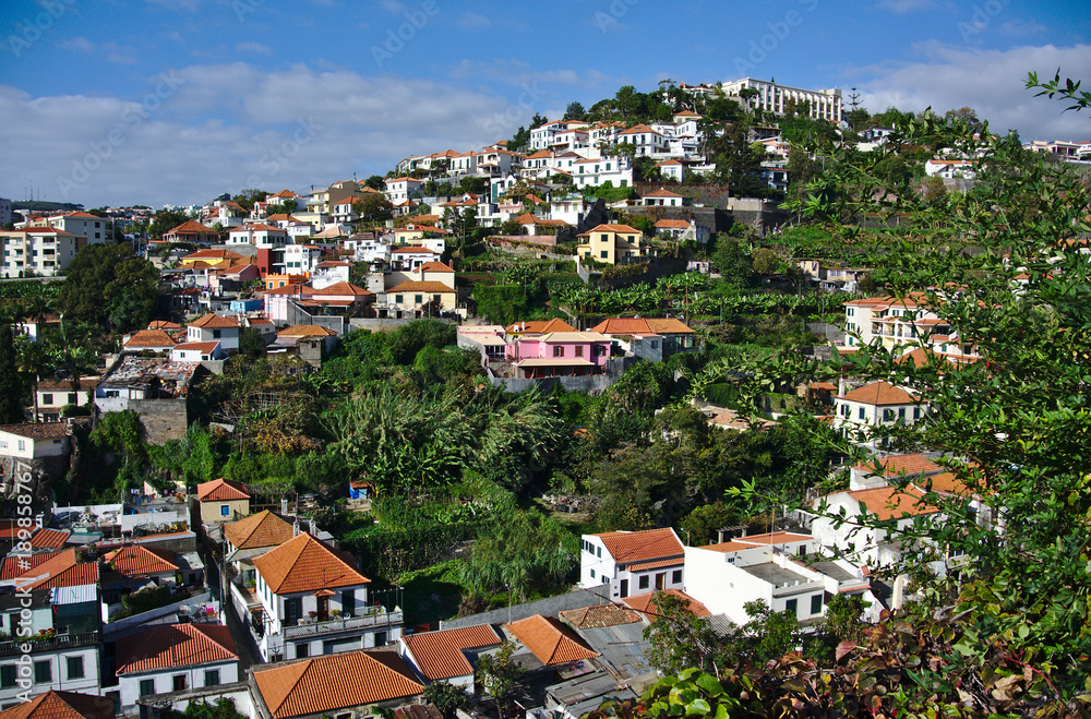 Madeira, Portugal - walking from the west towards the capital 
