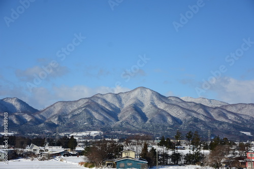 Japan northeast landscape during winter