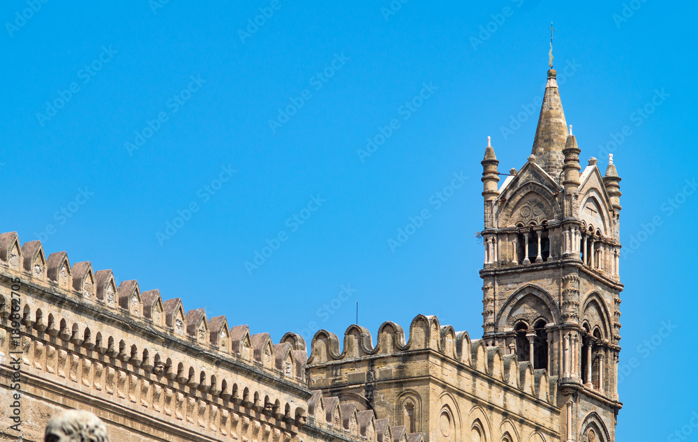 Detail of Cathedral of Palermo, Sicily