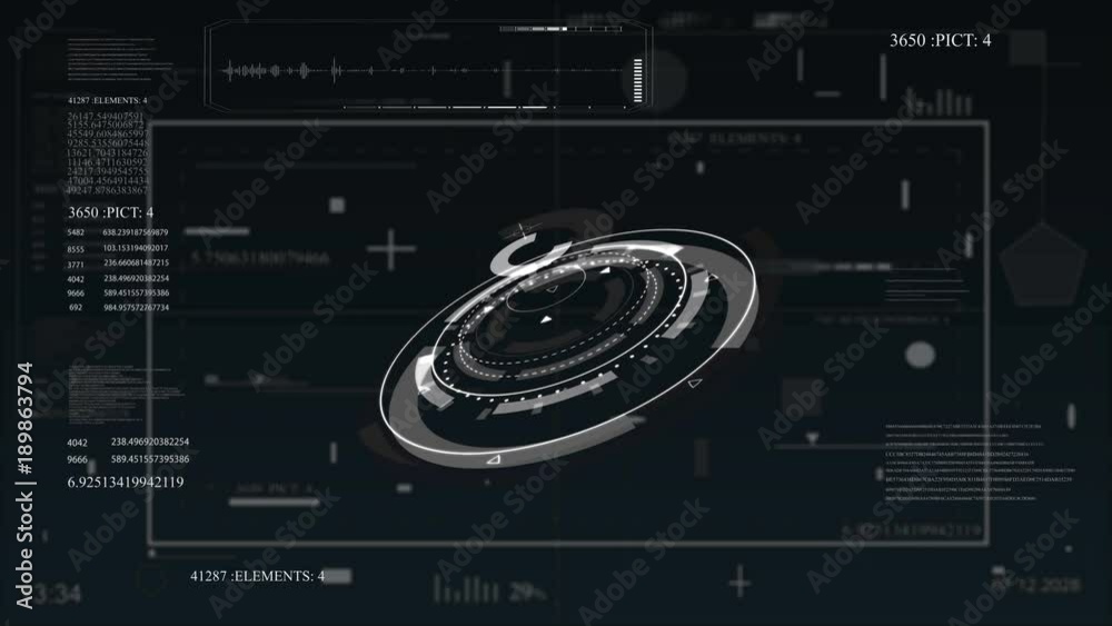 Future concept virtual touch user interface HUD with graphs, hologram . Interactive screen Future concept virtual touch user interface HUD with graphs, hologram . Interactive screen