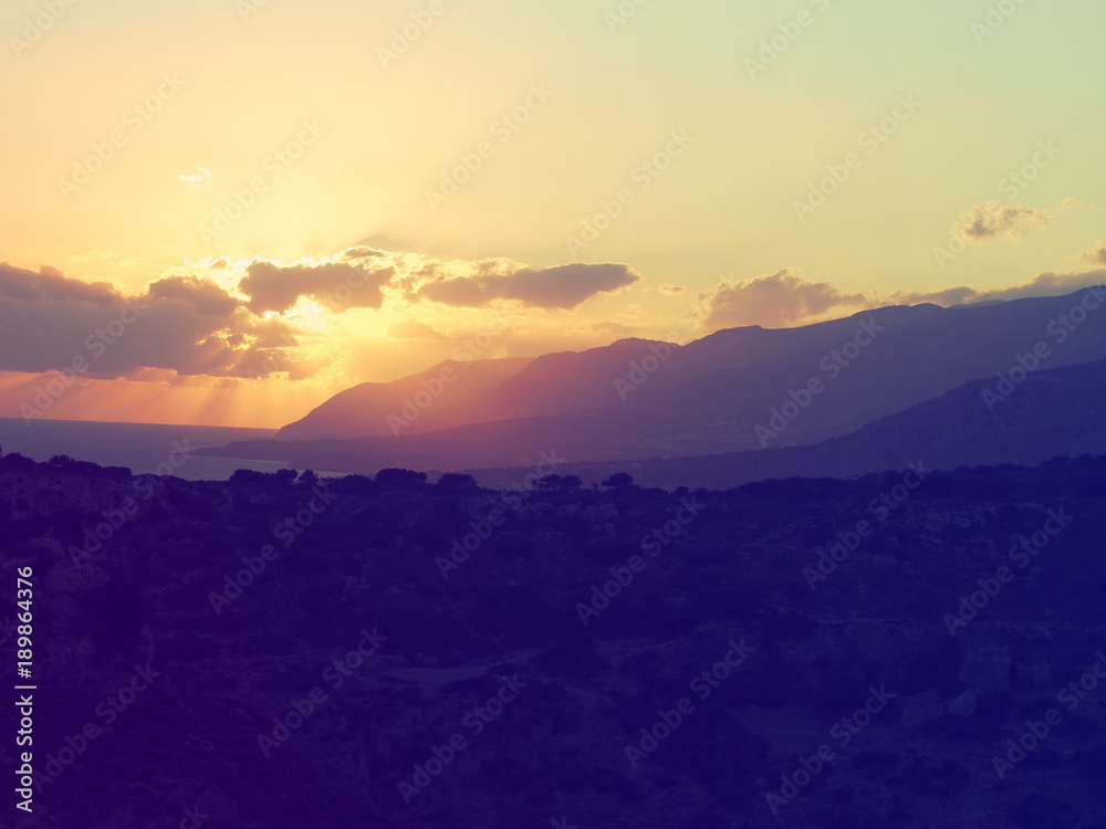 Fototapeta premium Wolkenstich