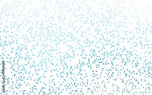 Light BLUE vector abstract pattern with circles.