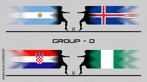 Soccer Matches of Group Stage – D