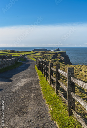 Worm's Head Rossilli Gower Wales UK 