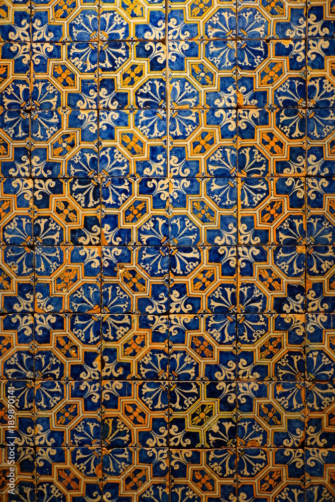 Traditional azulejos of Lissabon Traditional azulejos of Lissabon