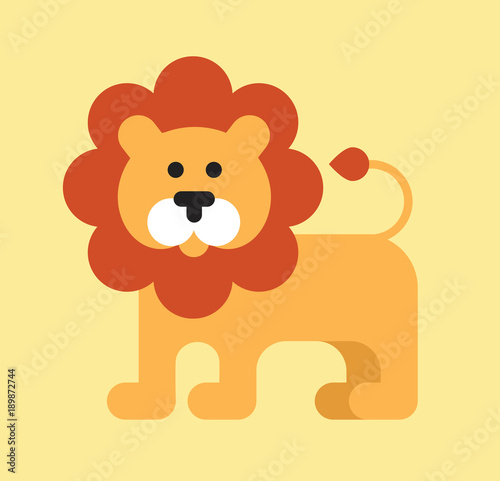 Fototapeta Naklejka Na Ścianę i Meble -  Party Lion