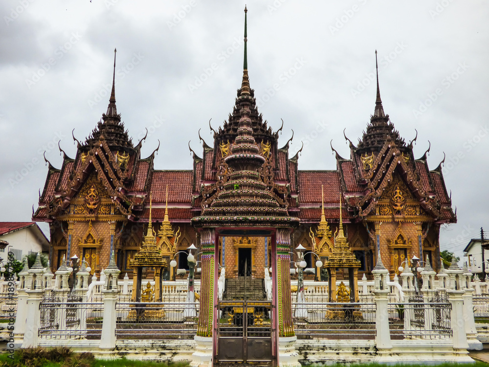 Wat Khok Samankhun (Buddhist temple) in Hat Yai, Thailand