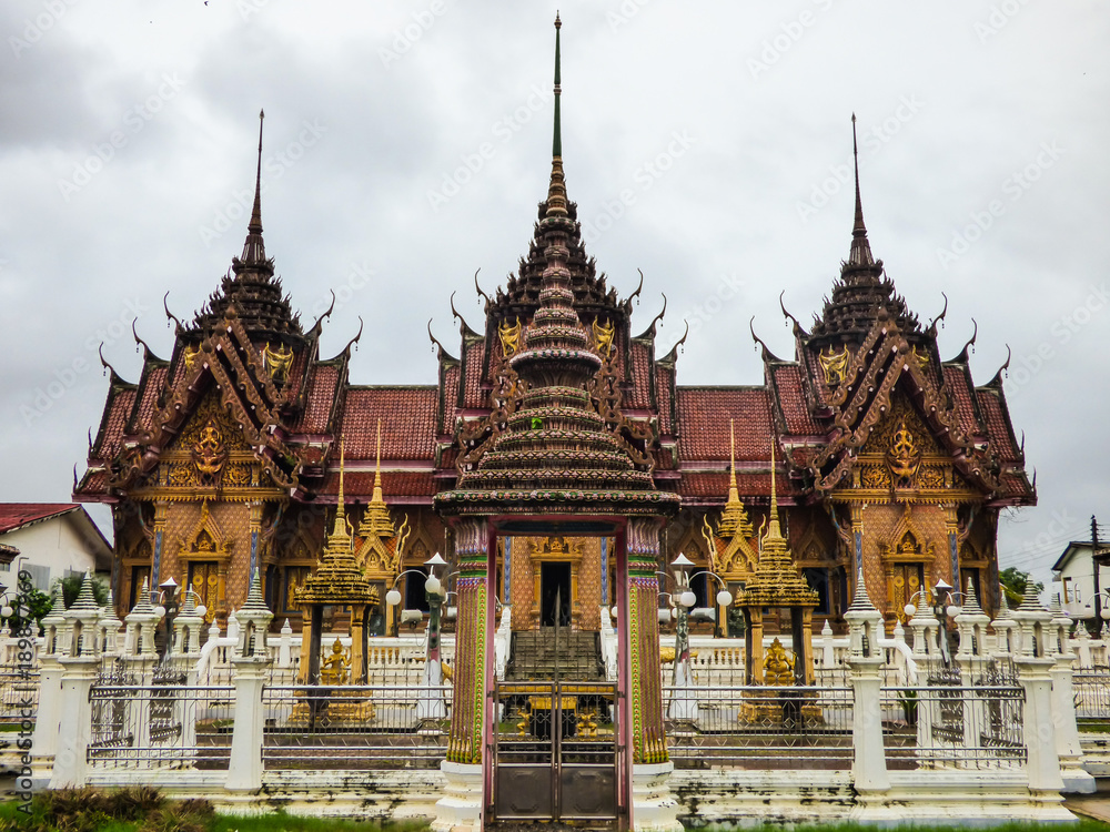 Wat Khok Samankhun (Buddhist temple) in Hat Yai, Thailand Wat Khok Samankhun (Buddhist temple) in Hat Yai, Thailand