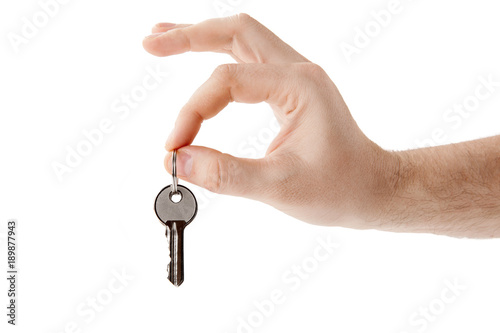 keys of an apartment in the palm of a person