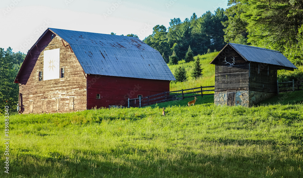Old Barn in the Golden Hour