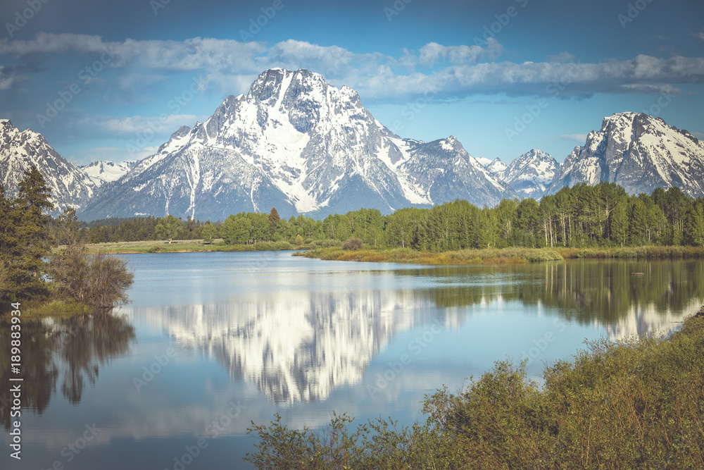 Oxbow Bend Reflection Oxbow Bend Reflection