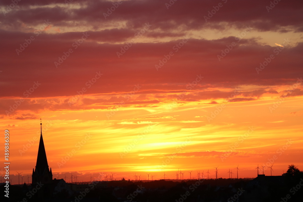 Obraz premium Sonnenuntergang