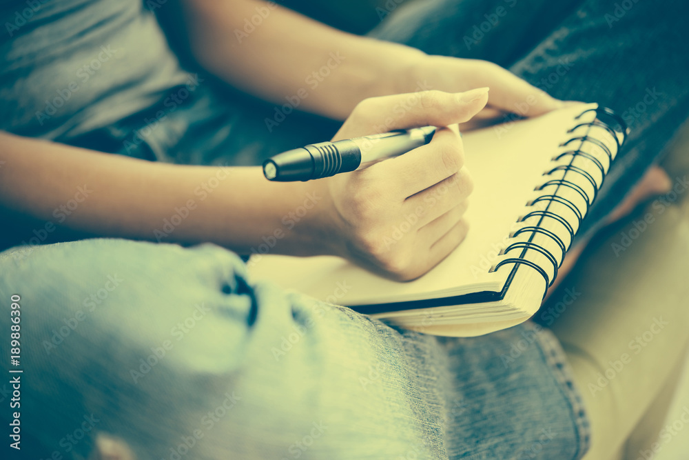 Fototapeta premium Notebook