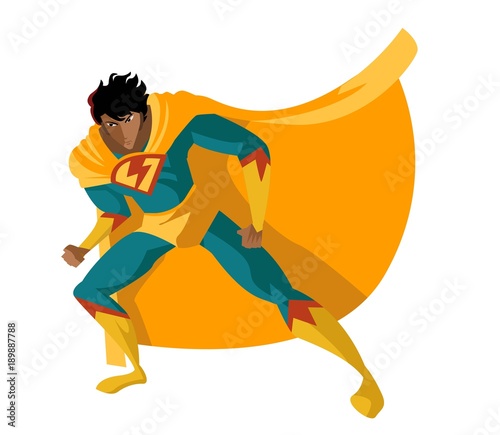 african powerful superhero