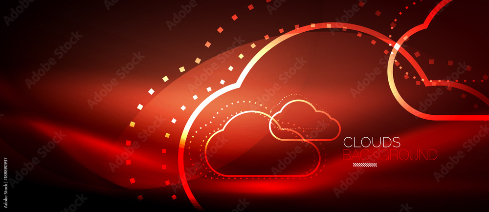 Vector cloud computing, storage concept
