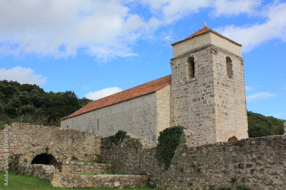 Kirche Sv. Lucija Baska Insel Krk Kroatien
