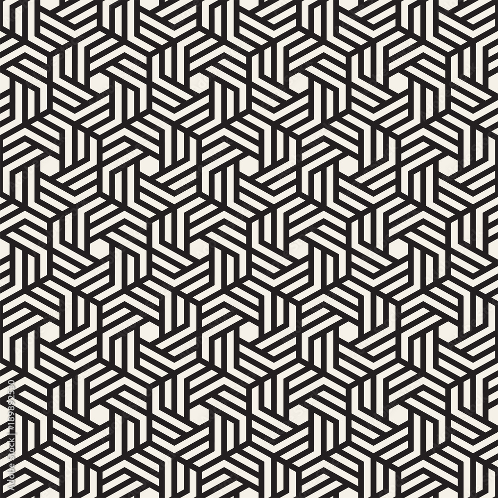 Vector seamless abstract shapes pattern. Modern stylish stripes texture. Repeating geometric tiles Vector seamless abstract shapes pattern. Modern stylish stripes texture. Repeating geometric tiles