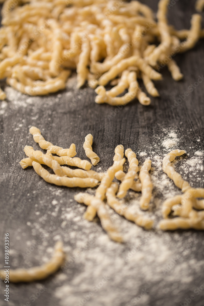 Pasta handgemacht Pasta handgemacht