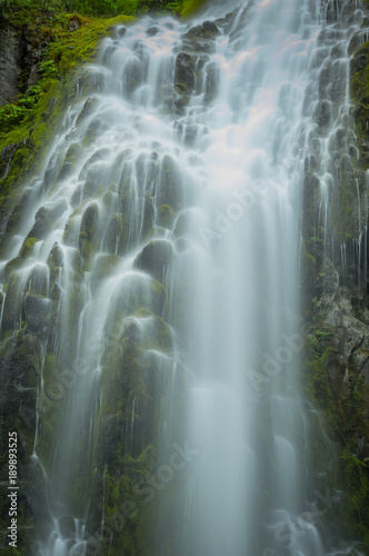 Water Washes Over Upper Proxy Falls