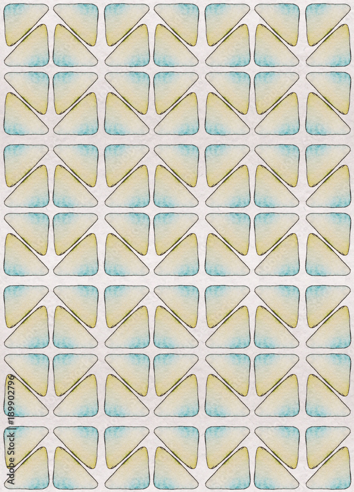 Pattern in triangles