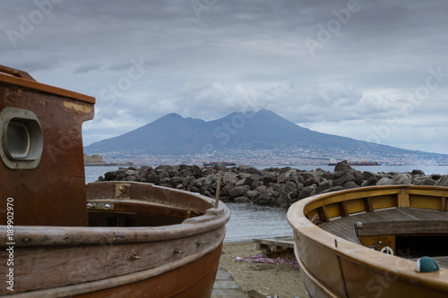 Panorama sul golfo di Napoli