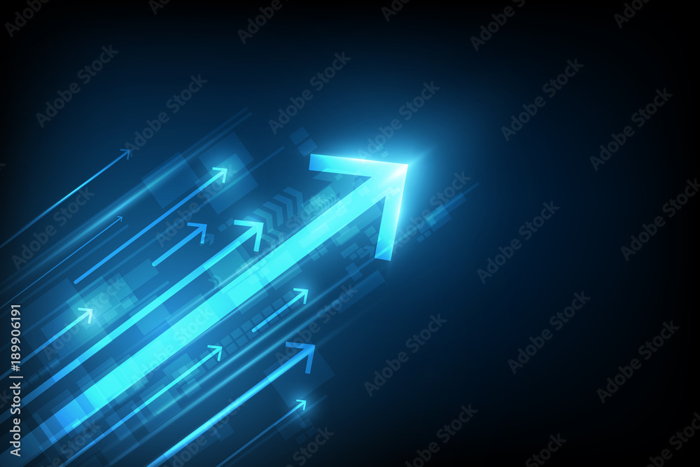 Fototapeta premium Abstract speed technology concept. vector illustration background