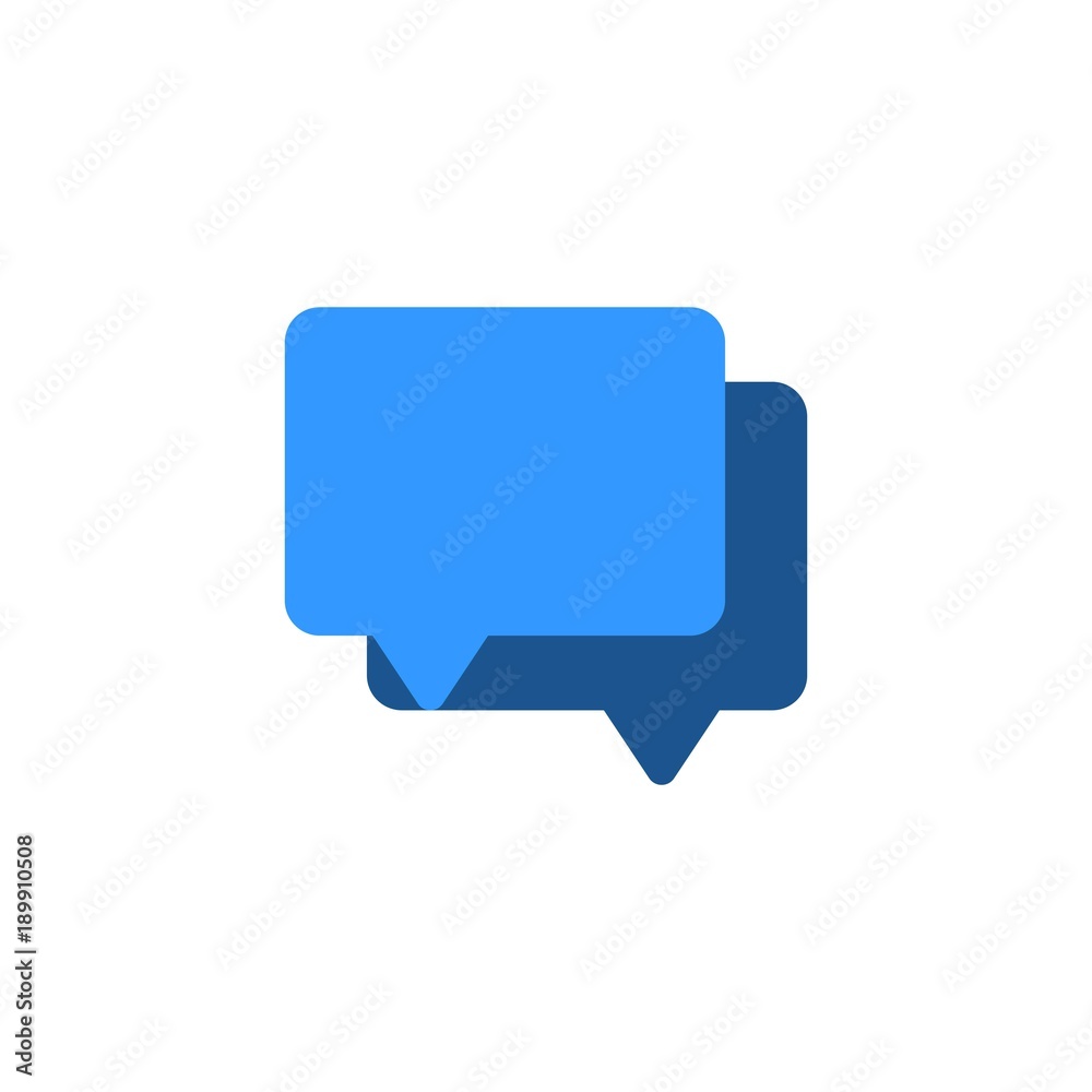 Message 01 Flat - Forum Chat Icon
