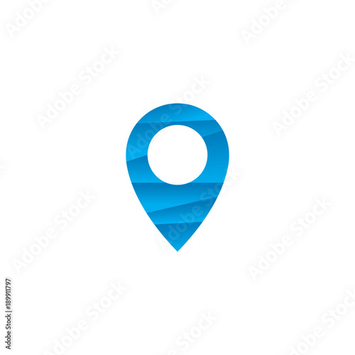 Free Download Pin map location icon vector design - GFXLoad