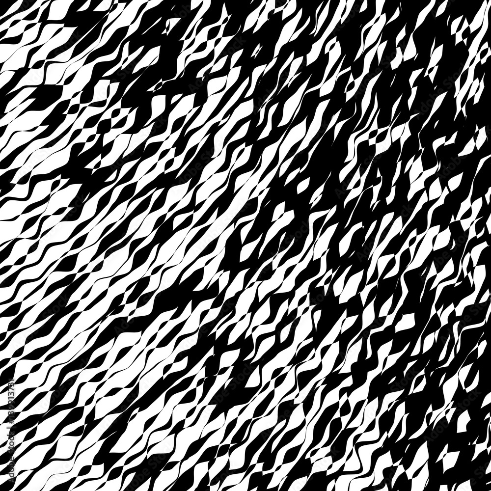 Black and White Wave Stripe Optical Abstract Background Black and White Wave Stripe Optical Abstract Background