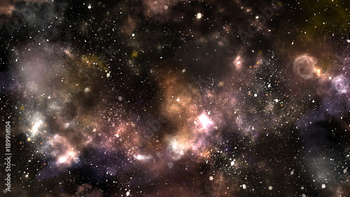 A Space of the galaxy ,atmosphere with stars at dark background;