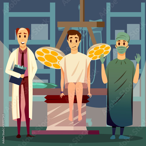 Plastic Face Surgery Orthogonal Composition