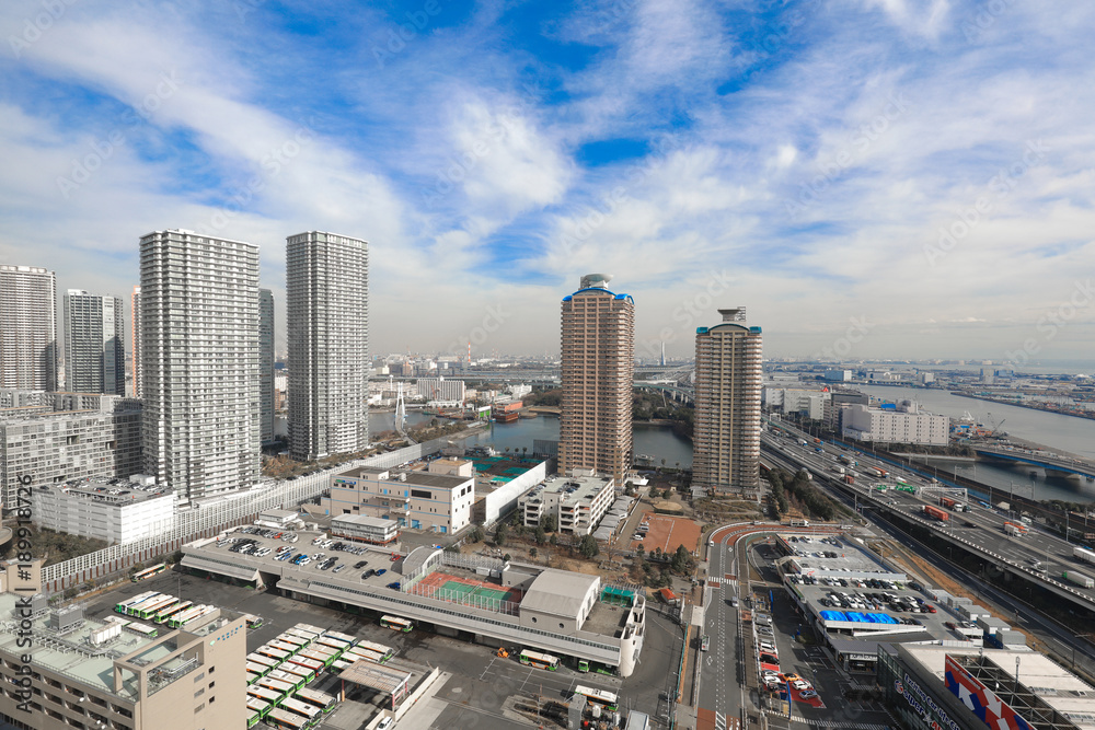 Obraz premium 豊洲city