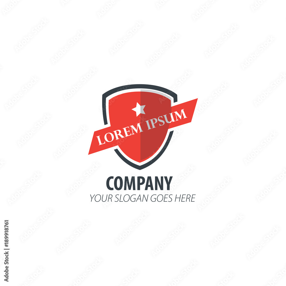 Shield Design Logo Template