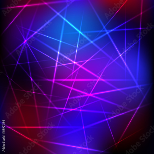 Vector abstract neon background