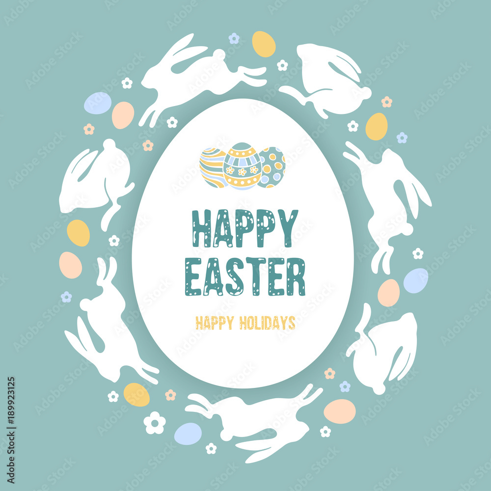 Happy Easter congratulation