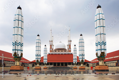 Индонезия. Самаранг. Мечеть Masjid Agung.