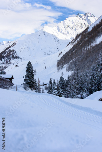 The enchanted valley. Val Aurina in winter © Nicola Simeoni
