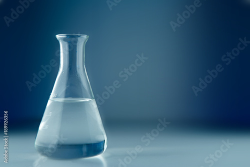 Photography Laboratory flask isolated on a background