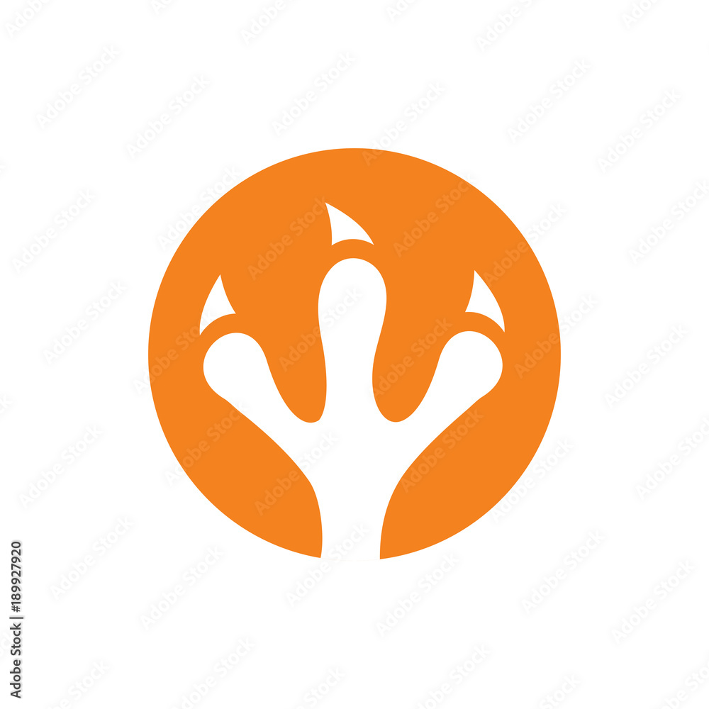 Bird Or Chicken Claw Vector. Clean and simple Chicken Or Bird Traces. Bird Or Chicken Claw Vector. Clean and simple Chicken Or Bird Traces.