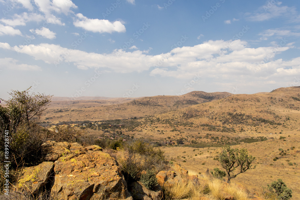 Dry african landscape