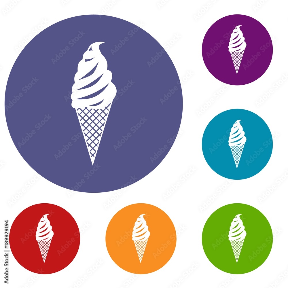 Ice Cream icons set Ice Cream icons set
