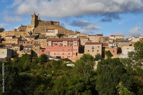 Fototapeta Naklejka Na Ścianę i Meble -  San Vicente de la Sonsierra village in La Rioja province, Spain