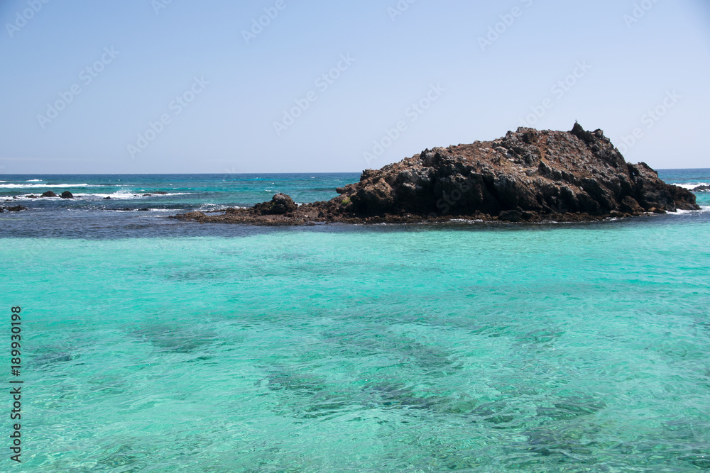 Insel Lobos bei Fuerteventura den Kanarischen Inseln