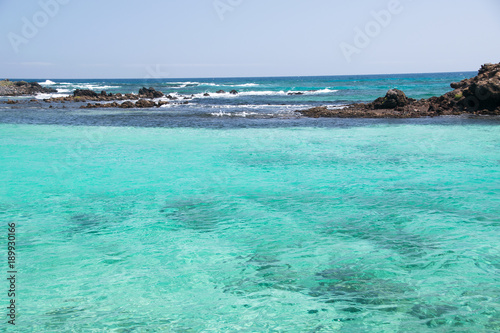 Insel Lobos bei Fuerteventura den Kanarischen Inseln