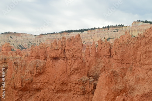 Wonderful Hodes Formations In Bryce Canyon. Geology. Travel.Nature. June 25, 2017. Bryce Canyon. Utah. Arizona. EEUU. USA.