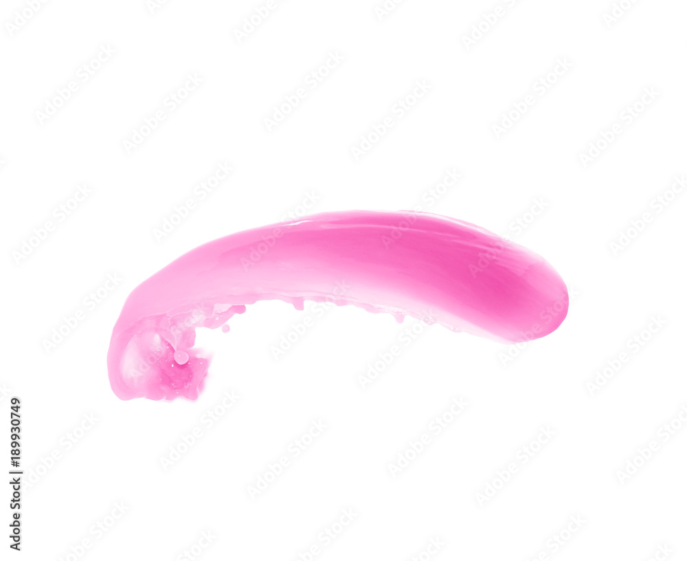 Fototapeta premium Splash of liquid in motion isolated