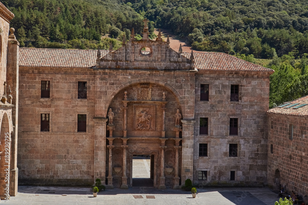 Monasterio de Yuso , en San Millán de la Cogolla
