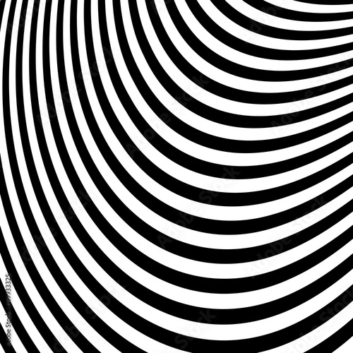 Abstract Black and White Abstract Lines